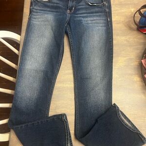 Hollister Blue flare Leg Jeans with Classic Style